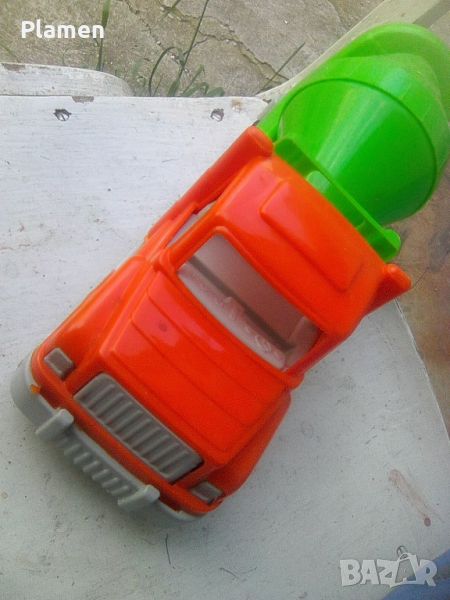 Пластмасово детско камионче бетонобъркачка, снимка 1