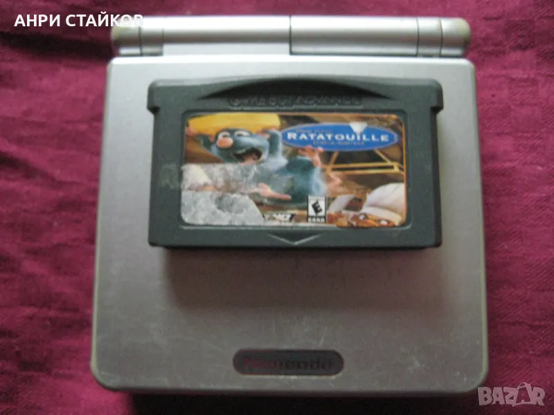 Продавам Nintendo GBA SP AGS-001+игра, снимка 1