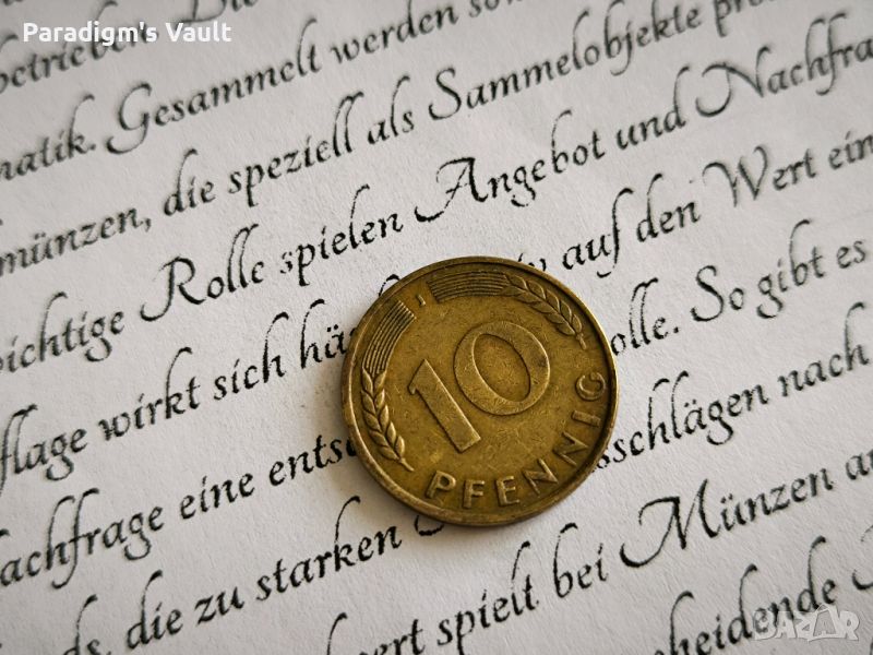 Монета - Германия - 10 пфенига | 1950г.; серия J, снимка 1