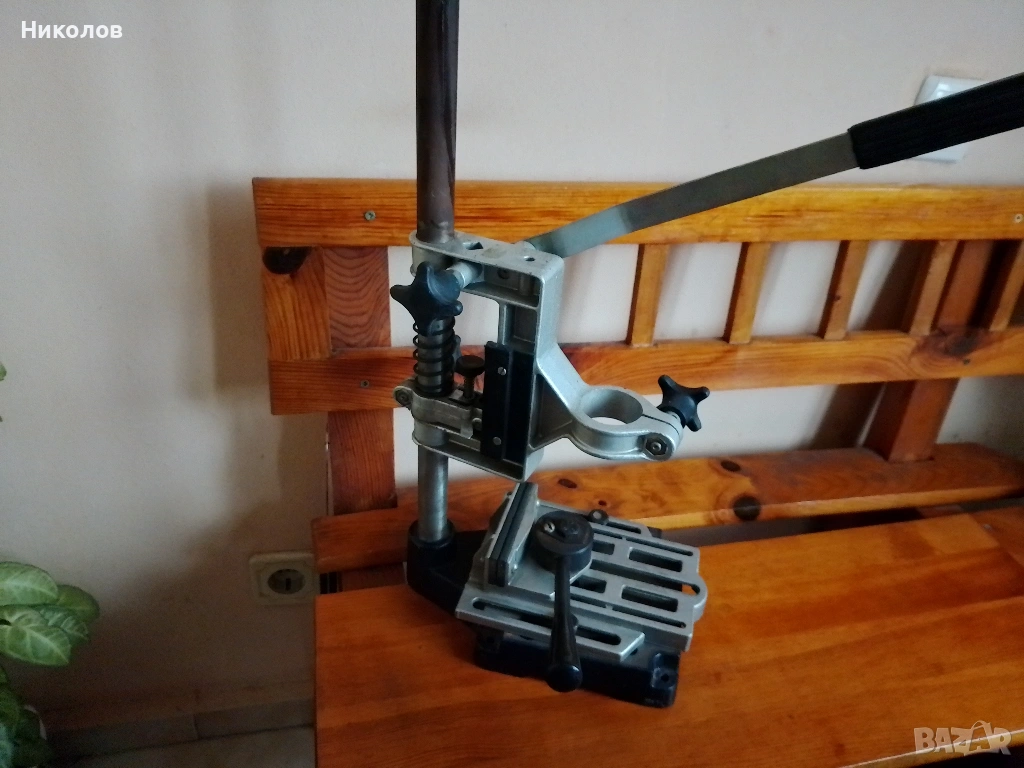 Стойка за Бормашина и Менгеме "Бг"  "25€"нови!+Доставка!, снимка 1