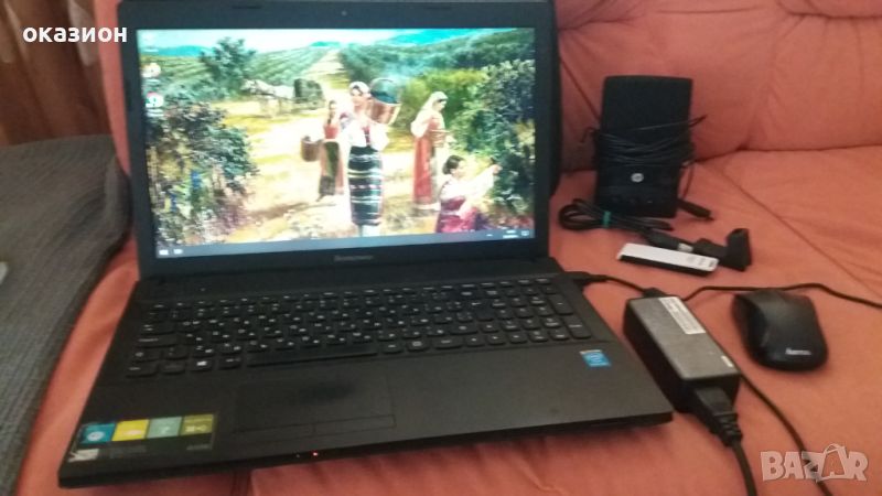 Lenovo G500+аксесоари+телефон, снимка 1