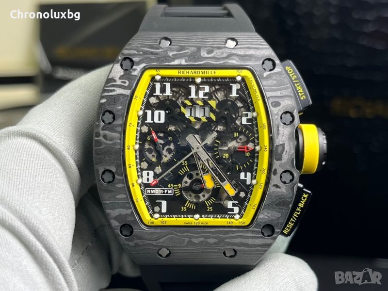 Richard Mille RM 011 Felipe Massa Yellow  клонинг, снимка 1