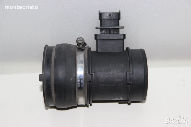 Дебитомер Opel Astra H (2003-2010г.) 0281002618 / 55350048, снимка 1