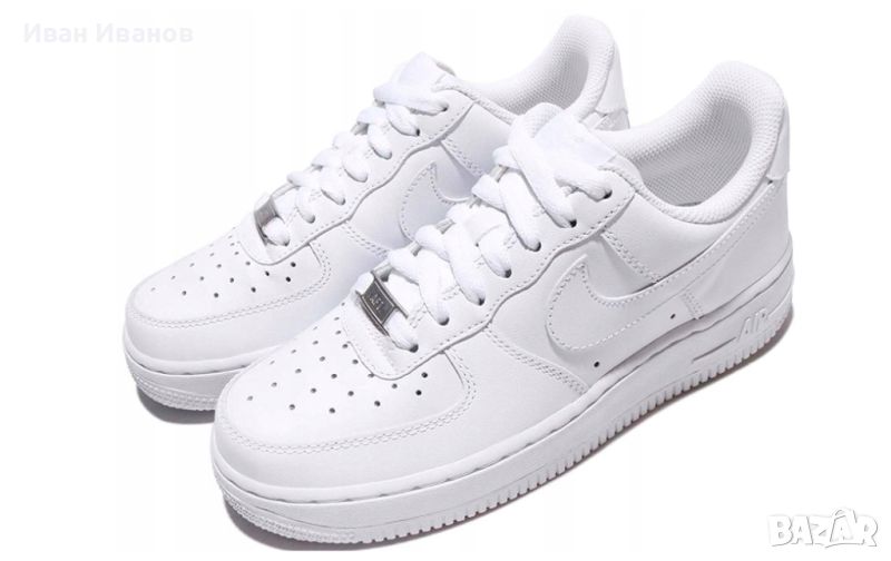 оригинални маратонки  Nike Air Force 1 LE 'Triple White' номер 39,5-40, снимка 1