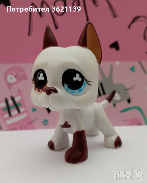 Оригинална Littlest pet shop lps фигурка, играчка, куче, снимка 1