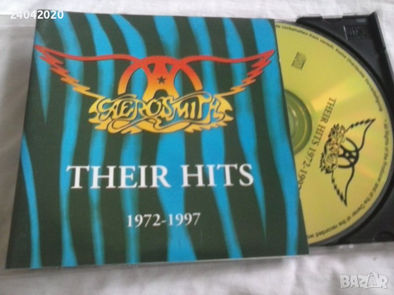 Aerosmith - Their Hits 1972-1997 матричен диск, снимка 1