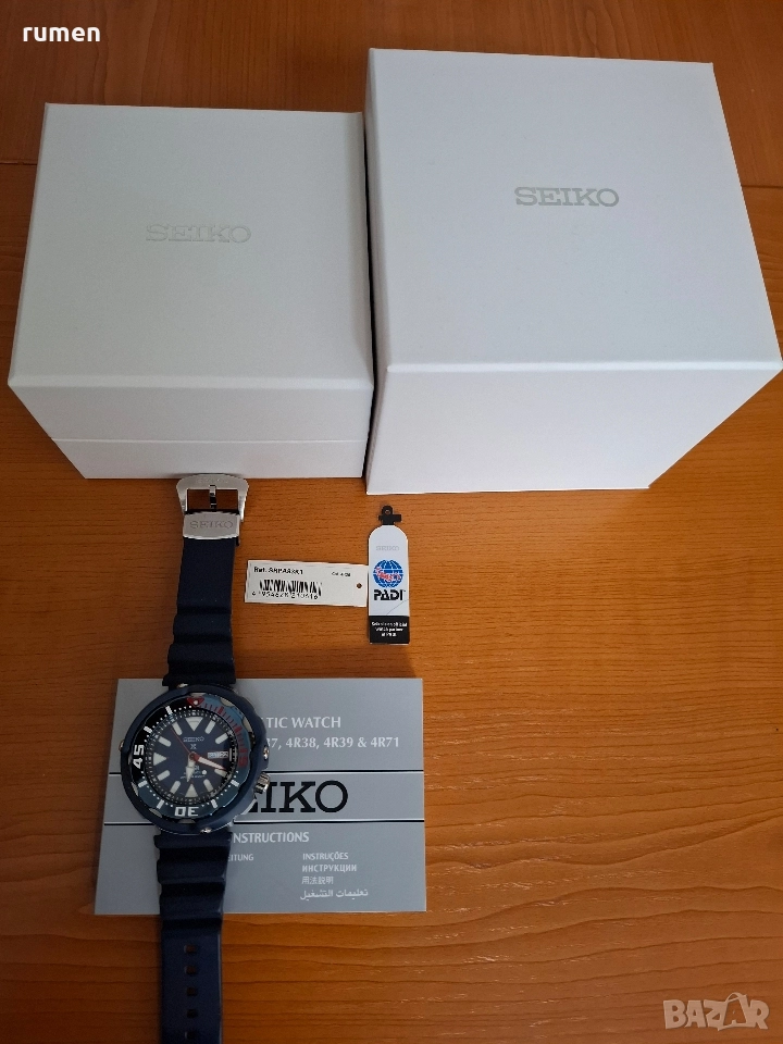 Seiko Prospex SRPA83K1 PADI , снимка 1