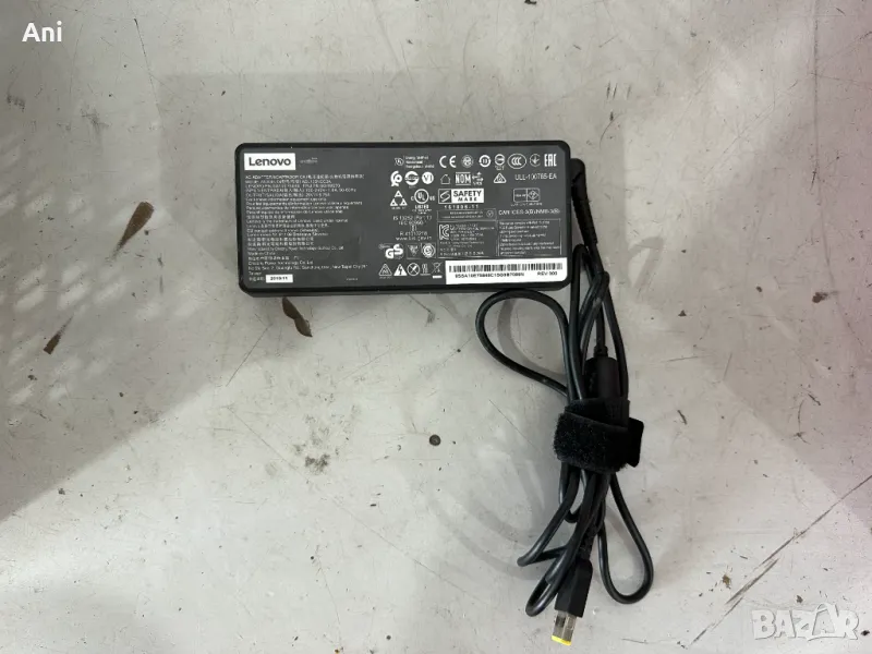 Оригинално зарядно   Lenovo - 20V / 6.75A / 135W, снимка 1