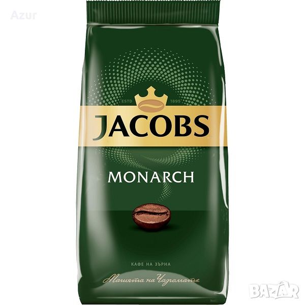 Кафе на зърна Jacobs Monarch – 1 кг., снимка 1