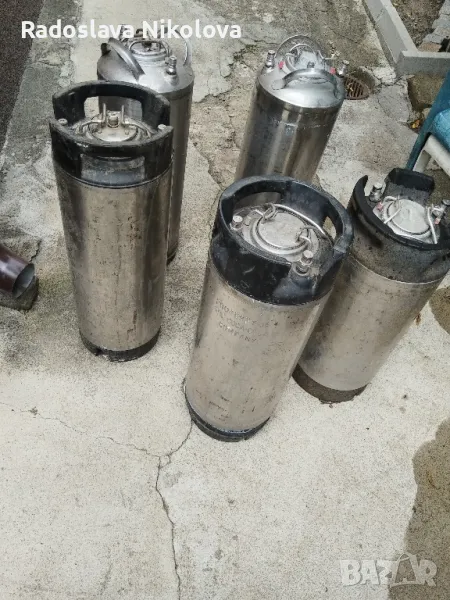 Канти от Кока Кола 19 литра неръждаема стомана , снимка 1