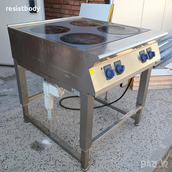 Професионален керамичен котлон 4ка Електролукс с моторизирана база, снимка 1