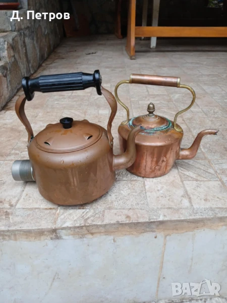Стар меден чайник, снимка 1