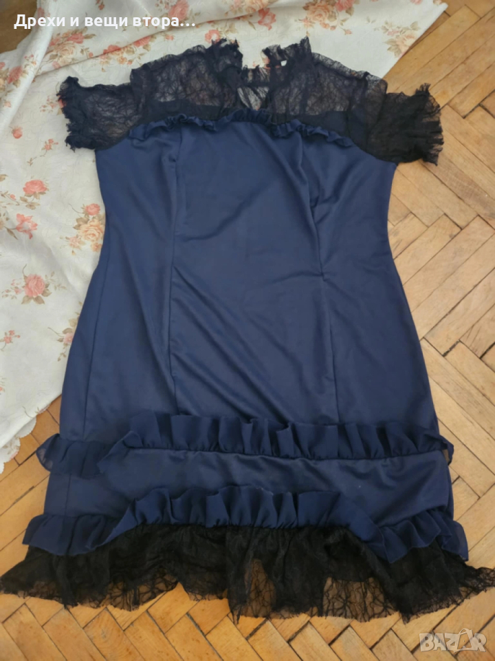 Продавам дамска рокля размер 1ХЛ НАМАЛЕНА НА 20 ЛВ, снимка 1