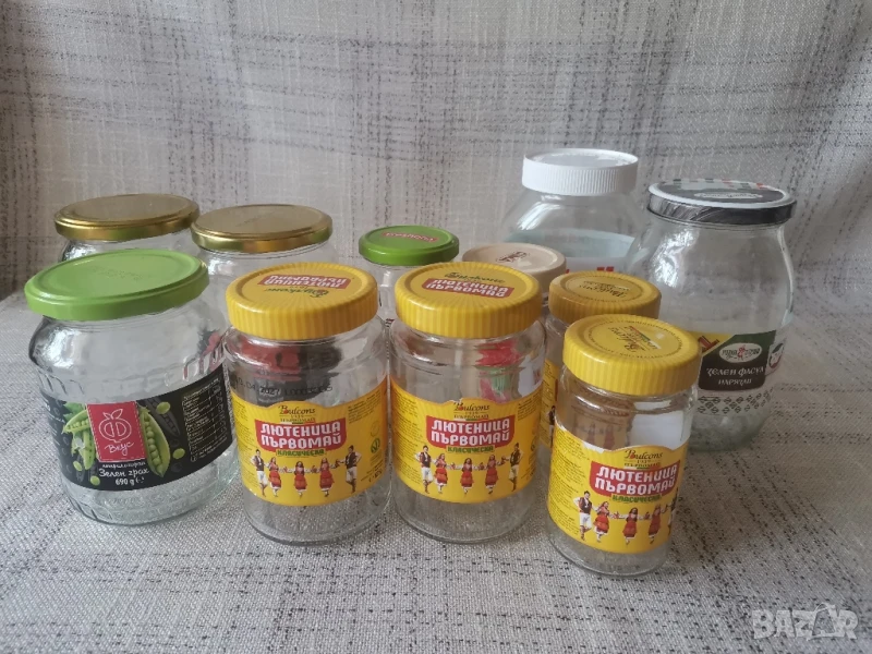 Буркани с винтови капачки, снимка 1