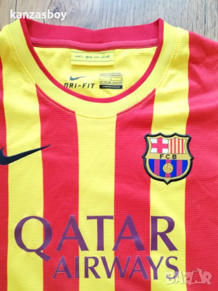 Nike FC Barcelona 2013-14 Away - юношеска футболна тениска 147-158см., снимка 1