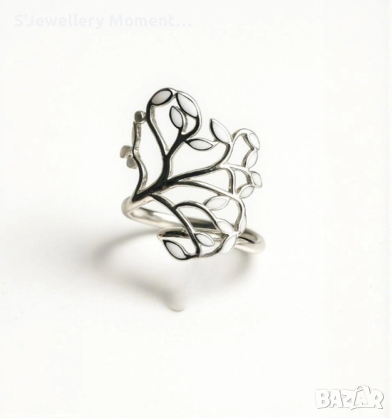 Сребърен пръстен 925 Tree of Life, снимка 1
