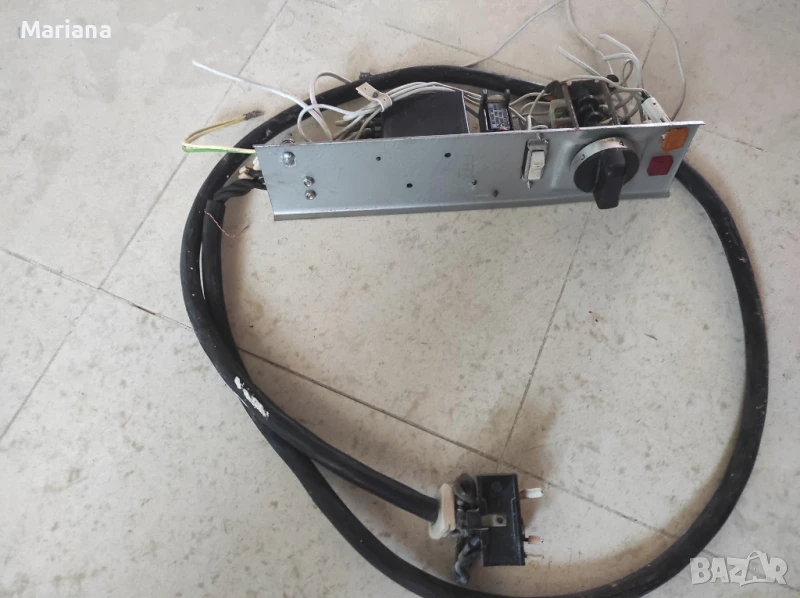 Табло за акумулираща печка Изгрев , снимка 1