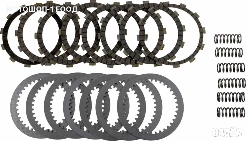Комплект съединител EBC за HONDA CRF250R 2004 ,2005 , 2006, 2007, снимка 1