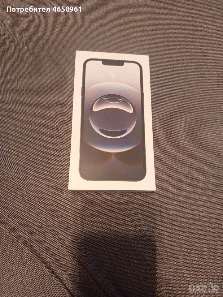 APPLE iPhone 16e 128GB black чисто нов, снимка 1