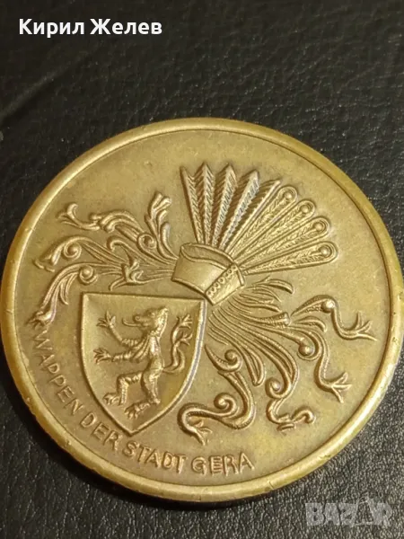 Сувенирна монета Германия Гера исторически музей за КОЛЕКЦИЯ 49444, снимка 1