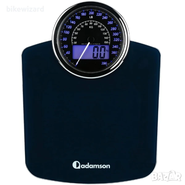 Adamson Hybrid 2-в-1 цифрова и аналогова везна до 180 кг НОВА, снимка 1