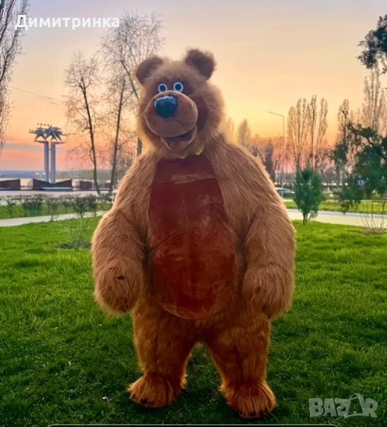 Костюм на Мечока и рокля на Маша, снимка 1