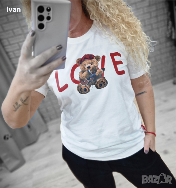 Дамска тениска "Love", снимка 1