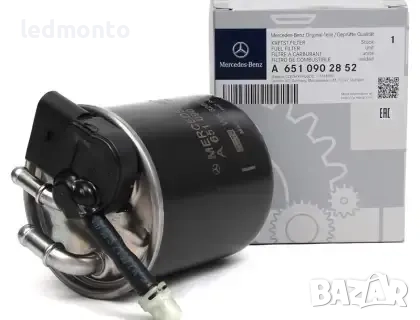 Оригинален горивен филтър за Mercedes 651 дизел – OEM A6510902852, A6510901652 – C-Class, Sprinter, снимка 1