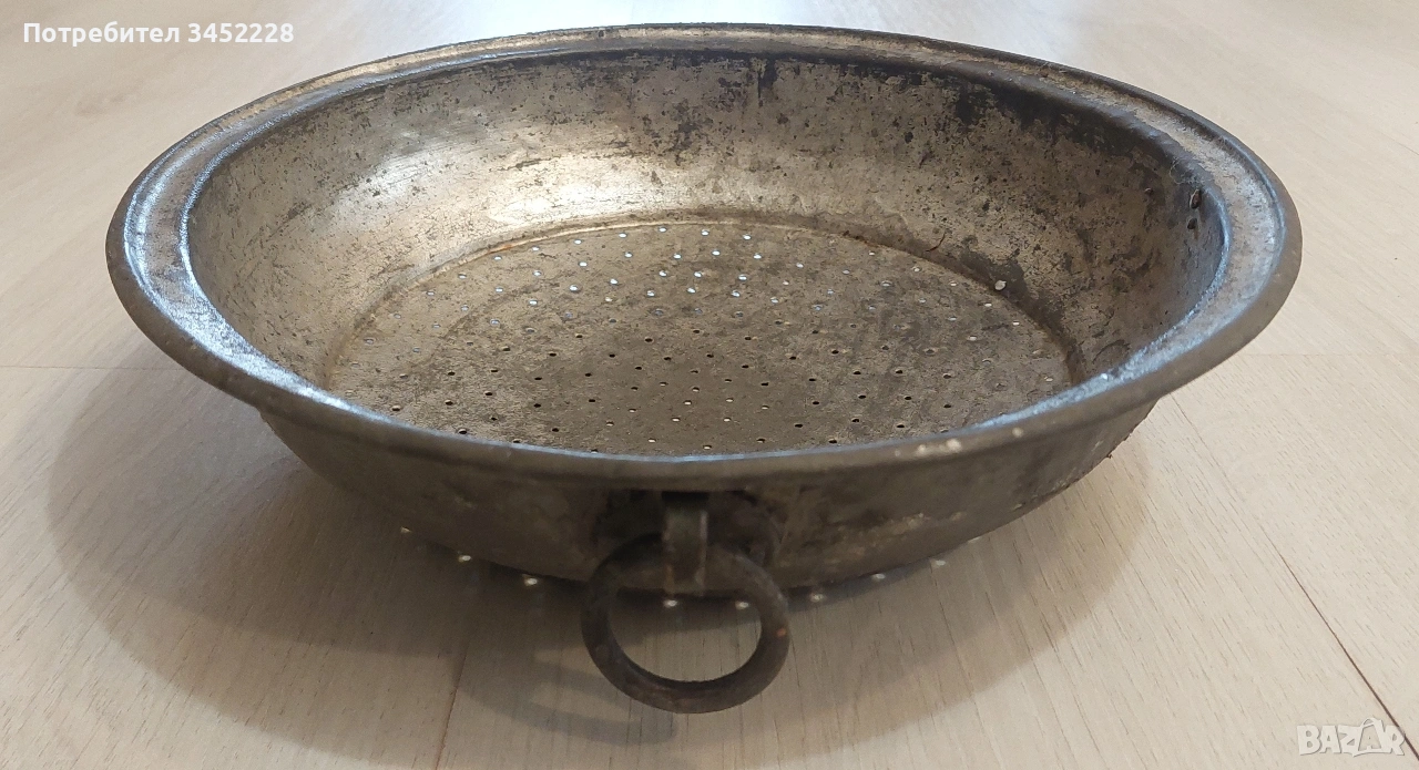 съд меден ретро за ценители , снимка 1