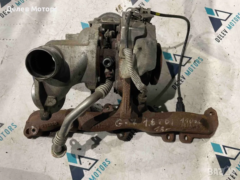 813860-0003/ 04L253016HV120, 04L253016H, 04L253016H V120 Turbo турбо компресор от Golf VII 1.6TDI, снимка 1