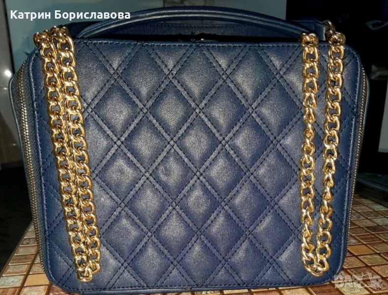 Дамска чанта-турско синьо, снимка 1
