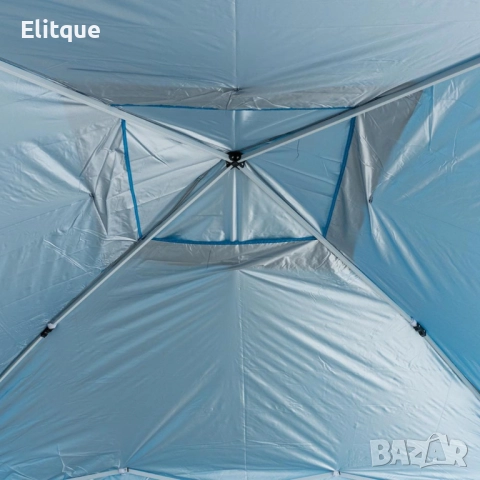 Градинска сгъваема шатра със стоманена конструкция Muhler POP-UP, снимка 5 - Други стоки за дома - 52854687