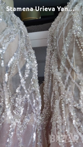 Дизайнерска официална рокля, снимка 15 - Сватбени рокли - 51789370