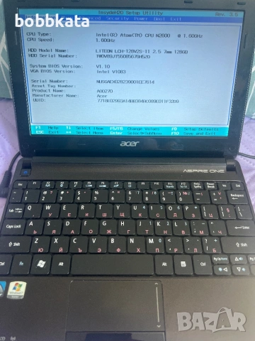 Acer one d-270 10.1” , снимка 2 - Лаптопи за работа - 53648783