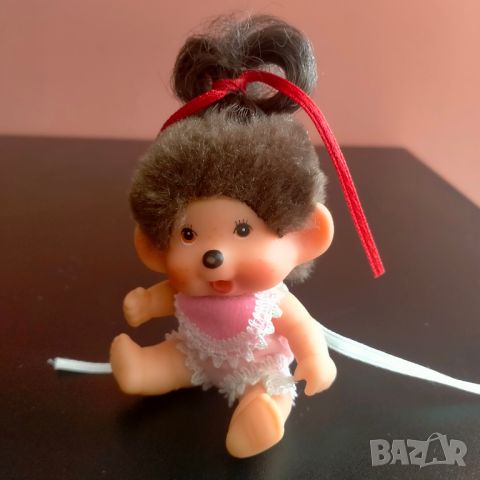 Кукла Monchhichi 1987 8 см, снимка 6 - Колекции - 46137384