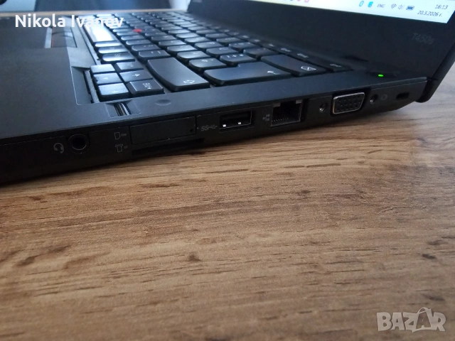 Lenovo ThinkPad T450s 14 inch | Intel Core i7 5600U 2x3.20 Ghz| 8GB RAM | 250GB SSD | Windows 11, снимка 4 - Лаптопи за работа - 53915487