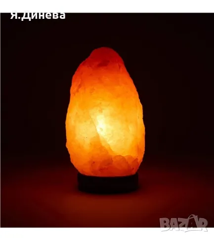 Лампа от хемалайска сол, снимка 10 - Настолни лампи - 50351505