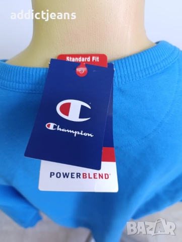 Мъжка блуза Champion размер L, снимка 7 - Блузи с дълъг ръкав и пуловери - 51518992