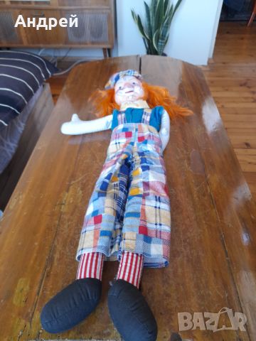 Стара кукла,клоун #15, снимка 1 - Други ценни предмети - 45323089