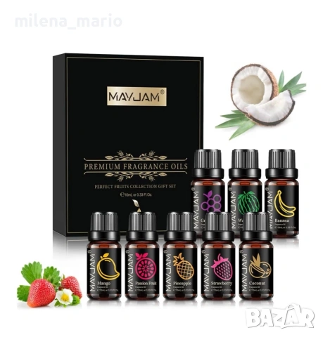 Комплек аромати 8бр.по 10 мл. 