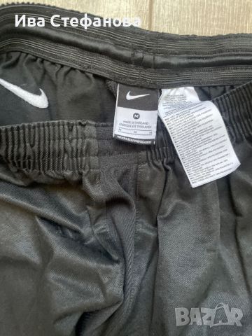 Спортен черен 3/4 панталон Nike ластик на кръста памук памучен унисекс модел , снимка 3 - Спортни дрехи, екипи - 46226751