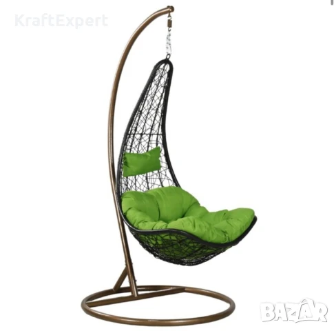 Градинска Люлка “ЛюлкаStyle” – Уют и Лукс в Едно за Вашето Открито Пространство!, снимка 3 - Градински мебели, декорация  - 50653858