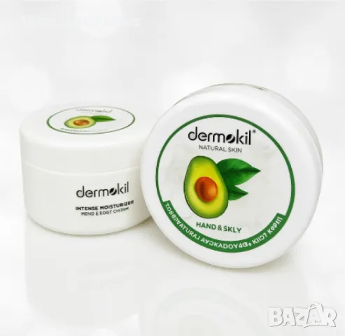Интензивен хидратиращ крем Dermokil Natural Skin Avocado Hand & Body Cream