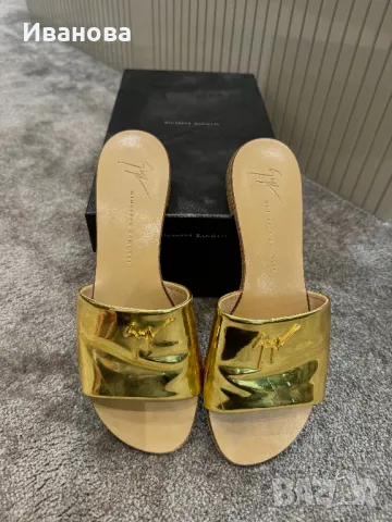 Оригинални чехли GIUSEPPE ZANOTTI, снимка 3 - Чехли - 49604791