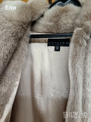 Палто с косъм , снимка 5 - Палта, манта - 52558121