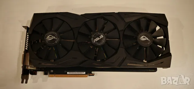 Продавам Перфектна Видео Карта Asus ROG StriX VEGA 64 8Gb HBM2 2064bit, снимка 5 - Видеокарти - 47382436