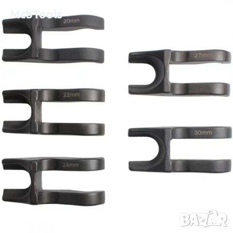 Комплект скоба за шарнири и накрайници със сменяеми челюсти, снимка 3 - Други инструменти - 54069193