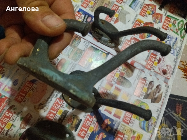 Бронзови закачалки , снимка 4 - Закачалки - 51958317
