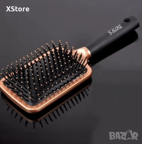 Антистатична четка за коса за изпрвяне и лесно разресване