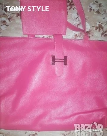 Нова Кожена Дамска Голяма Чанта , снимка 6 - Чанти - 51696813